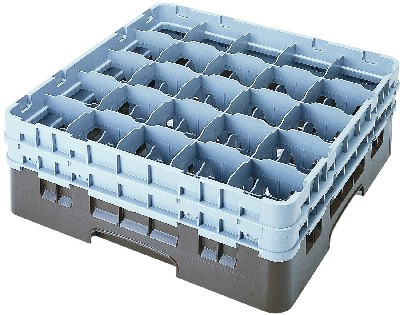 Gläserkorb 25 Fächer 500 x 500 x 143 mm